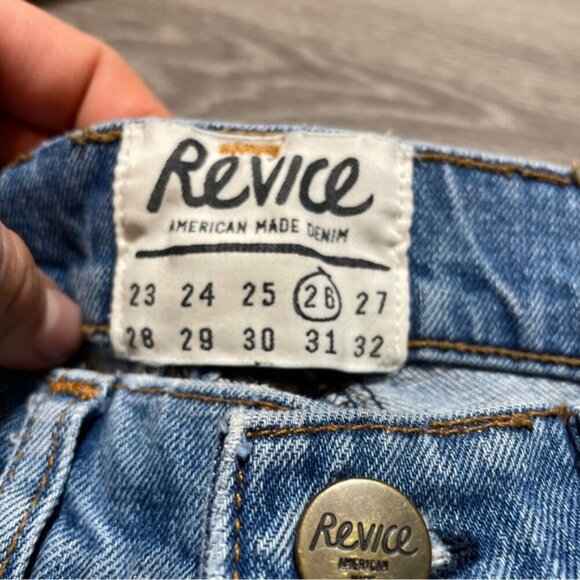 Revice Star Stitch Skinny Jeans Blue Denim Size 26 - Picture 5 of 9